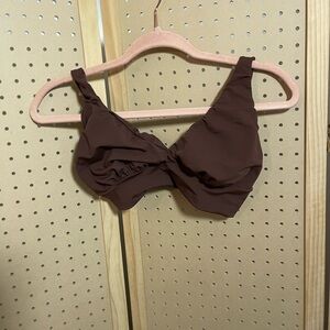 KK Kaikini brown swim top size my size (medium)‎ Must Bundle